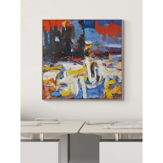 Waiting Colors Oil Painting