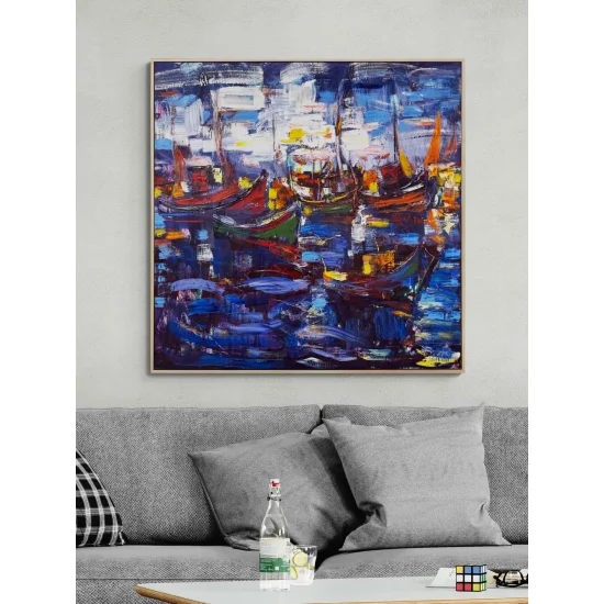 Evening Reflections Oil Painting