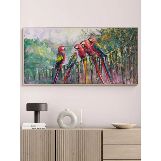 Song of the Parrots Oil Painting