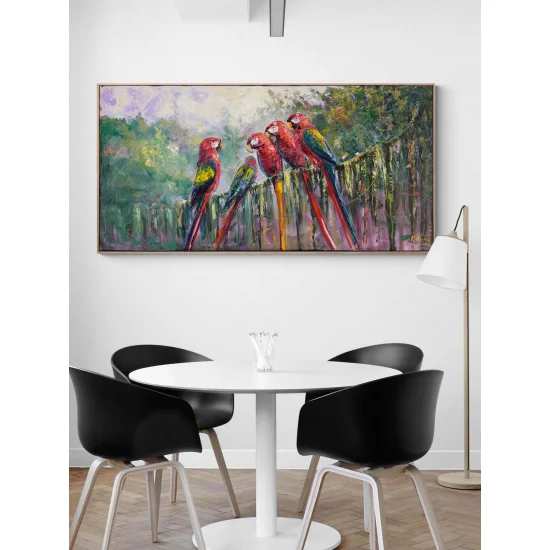 Song of the Parrots Oil Painting