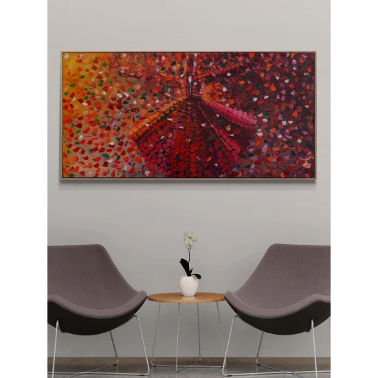 Whirling from the Heart to the Sky Oil Painting