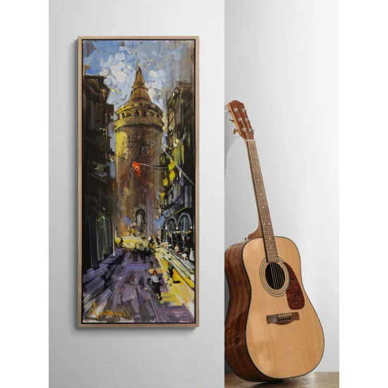 The Road Leading to Galata Oil Painting