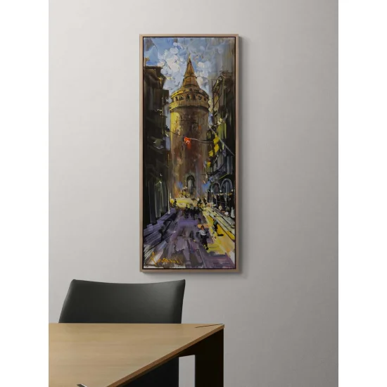 The Road Leading to Galata Oil Painting