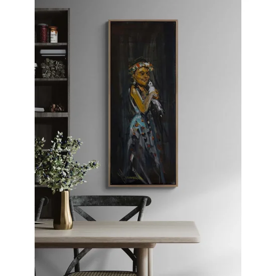 Silent Elegance Oil Painting