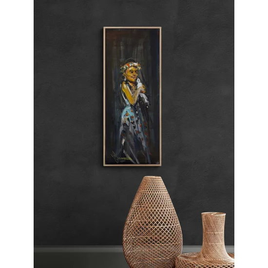 Silent Elegance Oil Painting