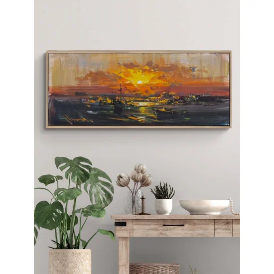 Light Falling on the Horizon Oil Painting