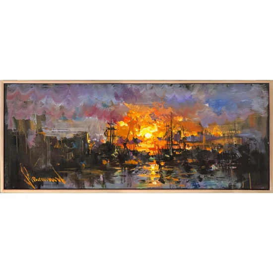 The Last Light of the Day Oil Painting