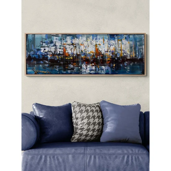 Left in the Distance Oil Painting