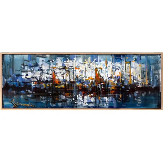 Left in the Distance Oil Painting