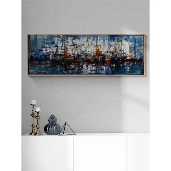 Left in the Distance Oil Painting