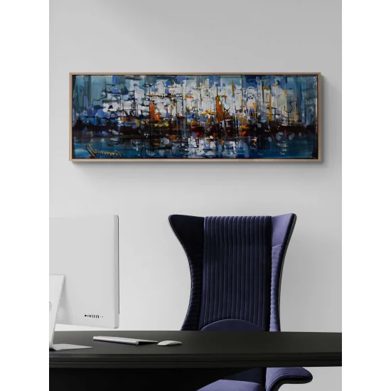 Left in the Distance Oil Painting