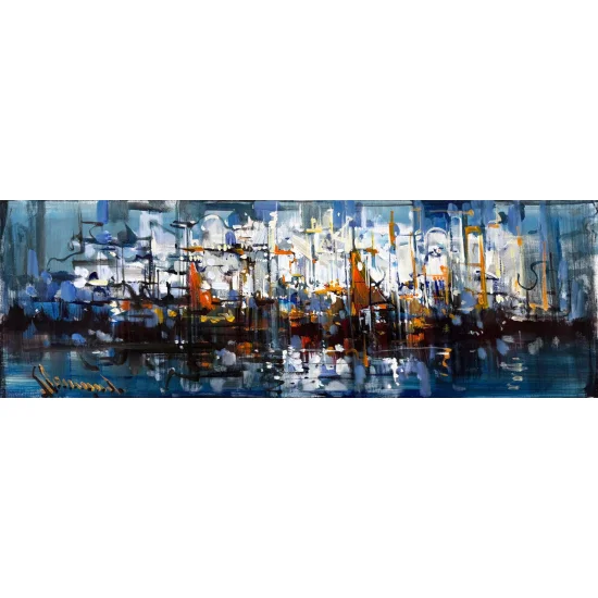 Left in the Distance Oil Painting