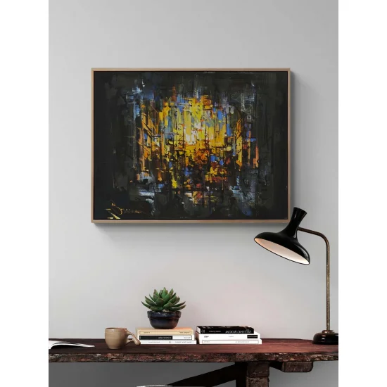 Breaking Point Oil Painting