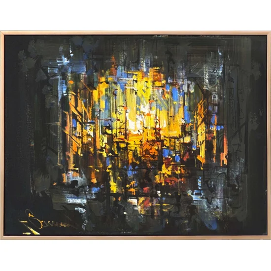 Breaking Point Oil Painting