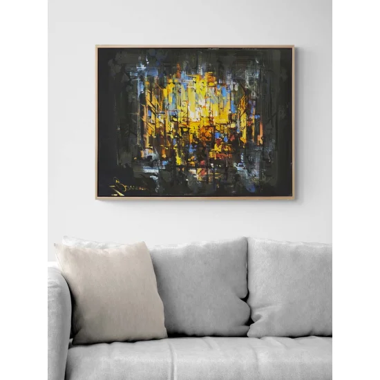 Breaking Point Oil Painting