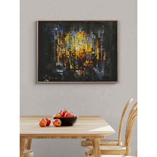 Breaking Point Oil Painting