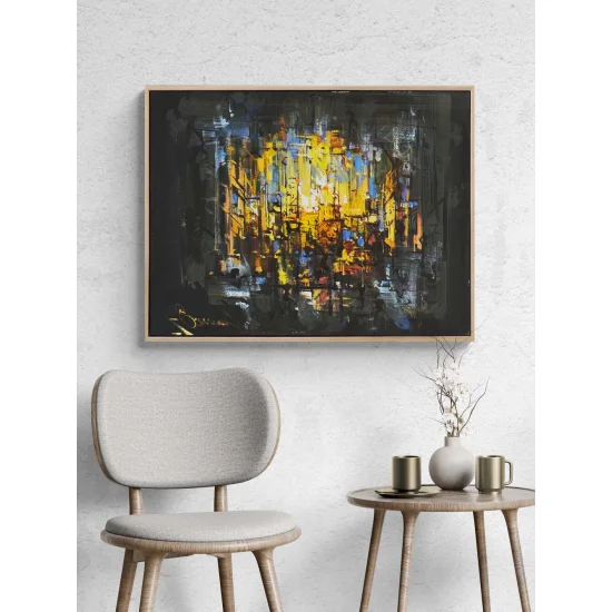 Breaking Point Oil Painting