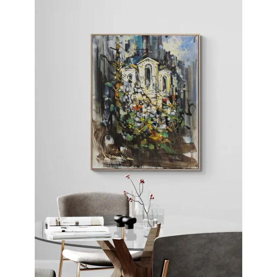 Beyond the Ivy Oil Painting