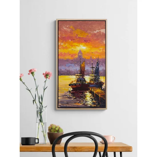 Sunset on the Golden Horn Oil Painting