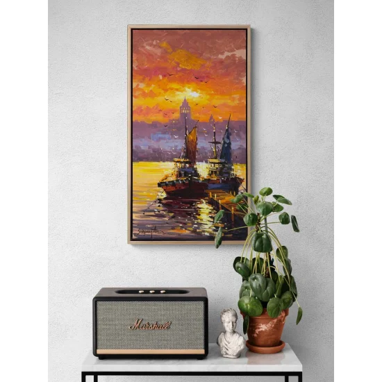 Sunset on the Golden Horn Oil Painting