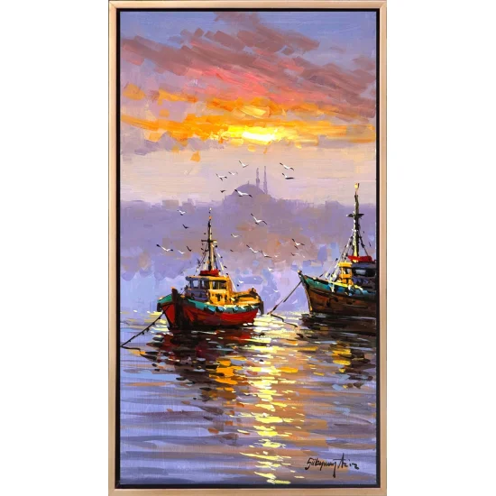 Evening Breeze Oil Painting