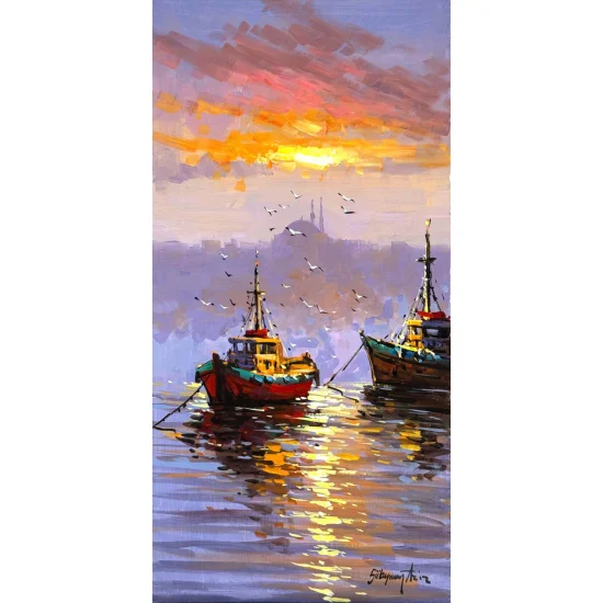 Evening Breeze Oil Painting