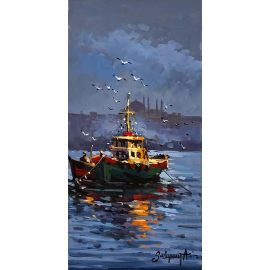 Dawn on the Bosphorus Oil Painting