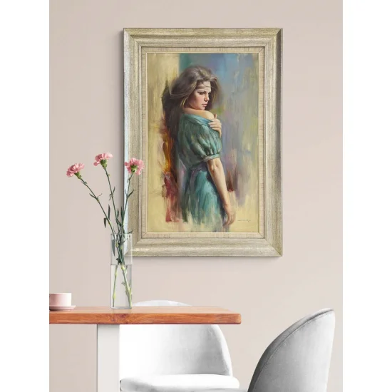 Time Falling on the Face Oil Painting