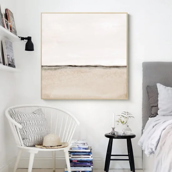 Nötr Soyut Siparişe Özel Soyut Yağlı Boya Tablo