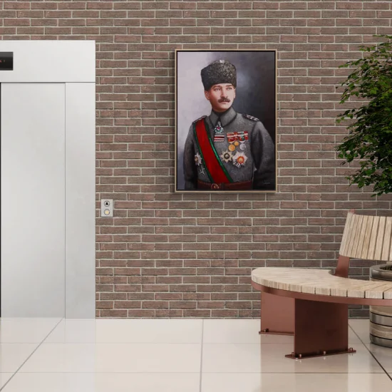 In the Footsteps of the Great Leader Custom Oil Painting