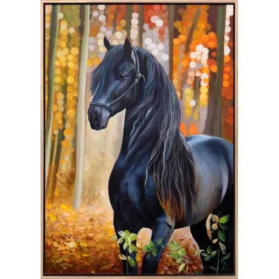 Siyah İnci Siparişe Özel Yağlı Boya Tablo