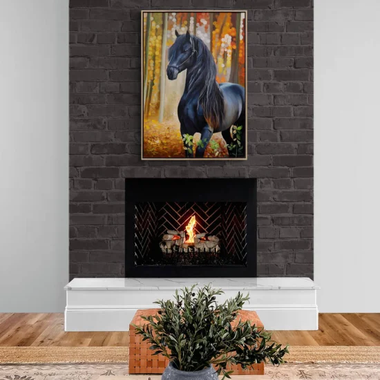 Siyah İnci Siparişe Özel Yağlı Boya Tablo