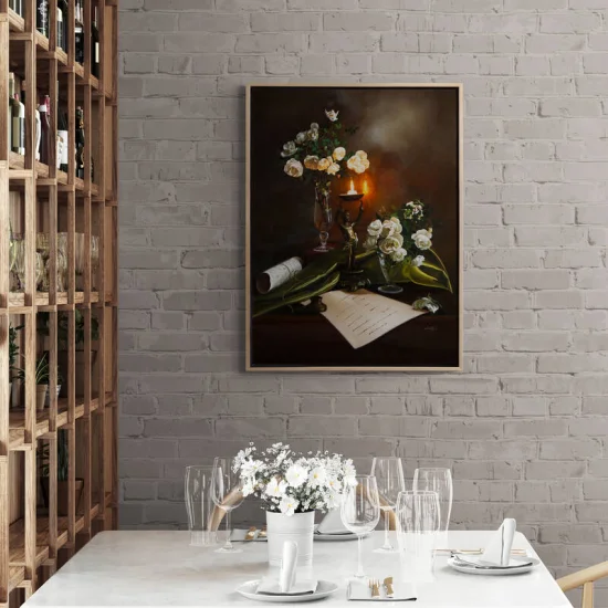 Sparkling Reflections Made to Order Oil Painting