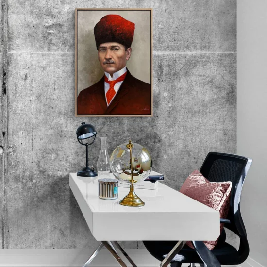 Geleceğe Yön Veren Lider Siparişe Özel Yağlı Boya Tablo