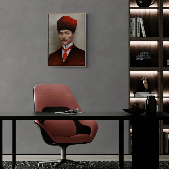 Geleceğe Yön Veren Lider Siparişe Özel Yağlı Boya Tablo