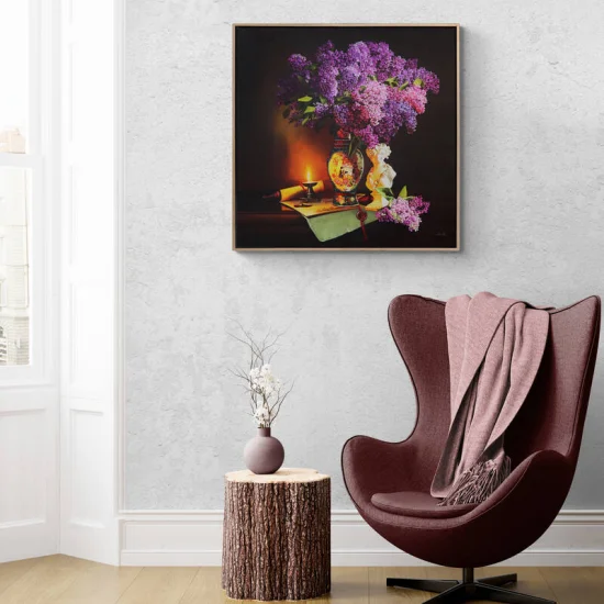 Leylaklar Arasında Huzur Siparişe Özel Yağlı Boya Tablo