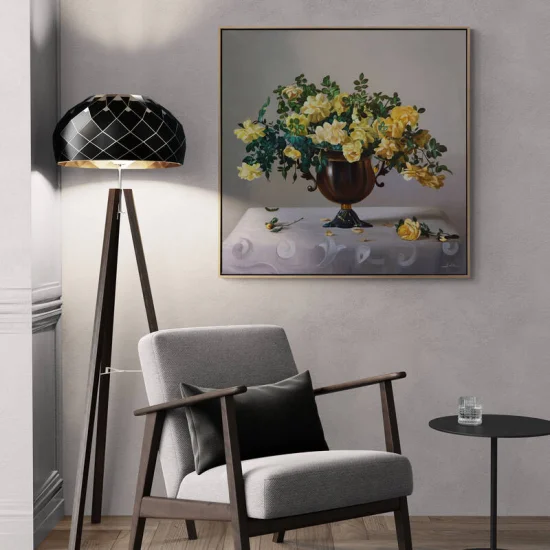 Yellow Roses Custom Oil Painting