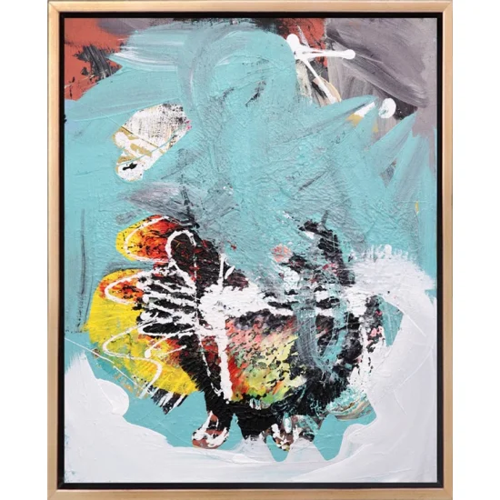 Soyut Keşifler Yağlı Boya Tablosu