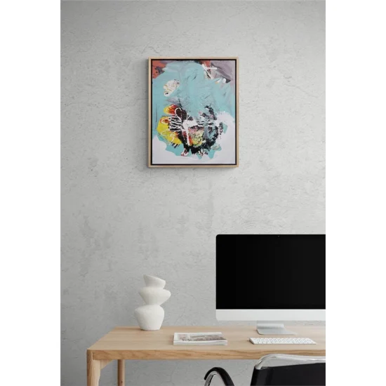 Soyut Keşifler Yağlı Boya Tablosu