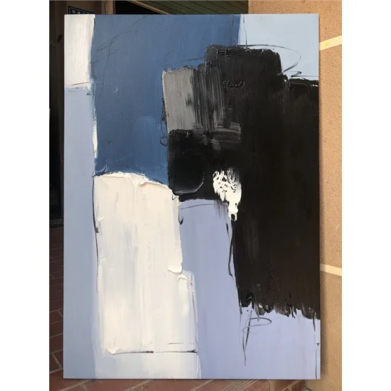 Modern Minimalist Desen Siparişe Özel Soyut Yağlı Boya Tablo