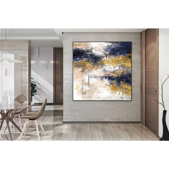 Contemporary Colors Custom Order Abstract Oil Painting