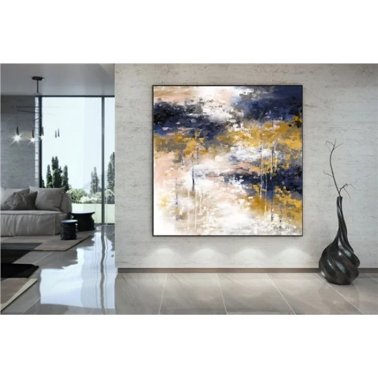 Contemporary Colors Custom Order Abstract Oil Painting