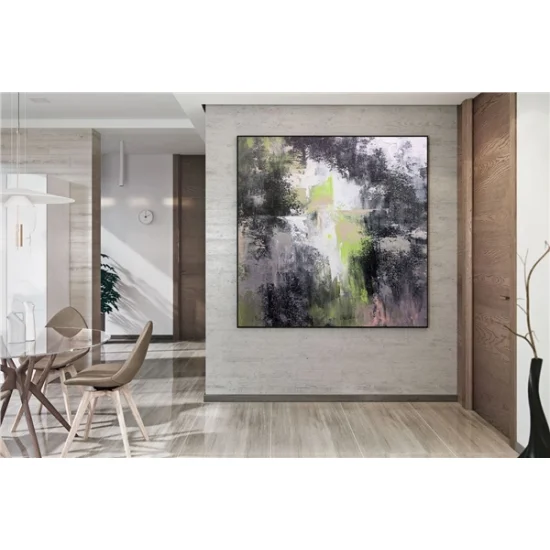 Reflections Custom Order Abstract Oil Painting