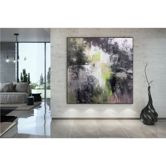 Reflections Custom Order Abstract Oil Painting