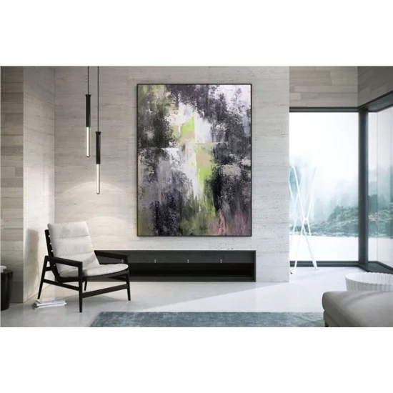 Reflections Custom Order Abstract Oil Painting