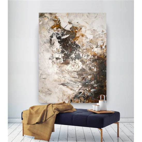 İskandinav Anlık Dönüşüm Siparişe Özel Soyut Yağlı Boya Tablo