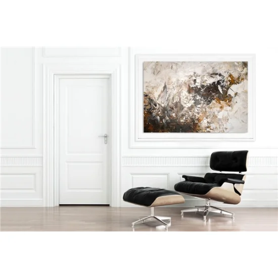 İskandinav Anlık Dönüşüm Siparişe Özel Soyut Yağlı Boya Tablo