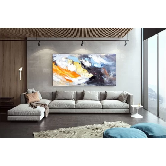 Colorful Expressions Custom Order Abstract Oil Painting