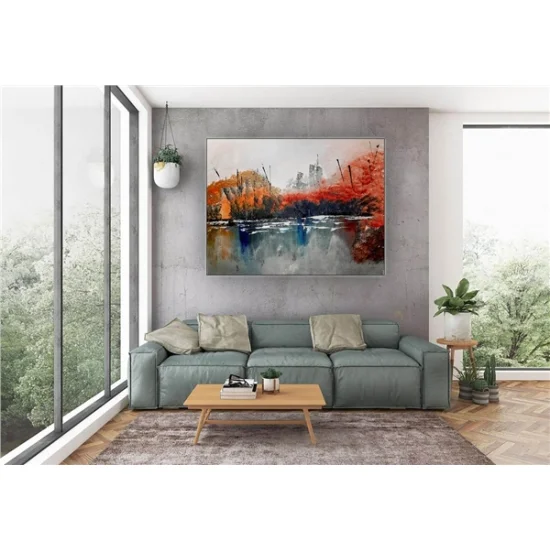 Manzara Siparişe Özel Soyut Yağlı Boya Tablo