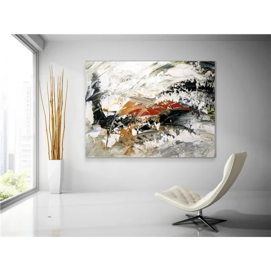 Modern Çağrımlar Siparişe Özel Soyut Yağlı Boya Tablo